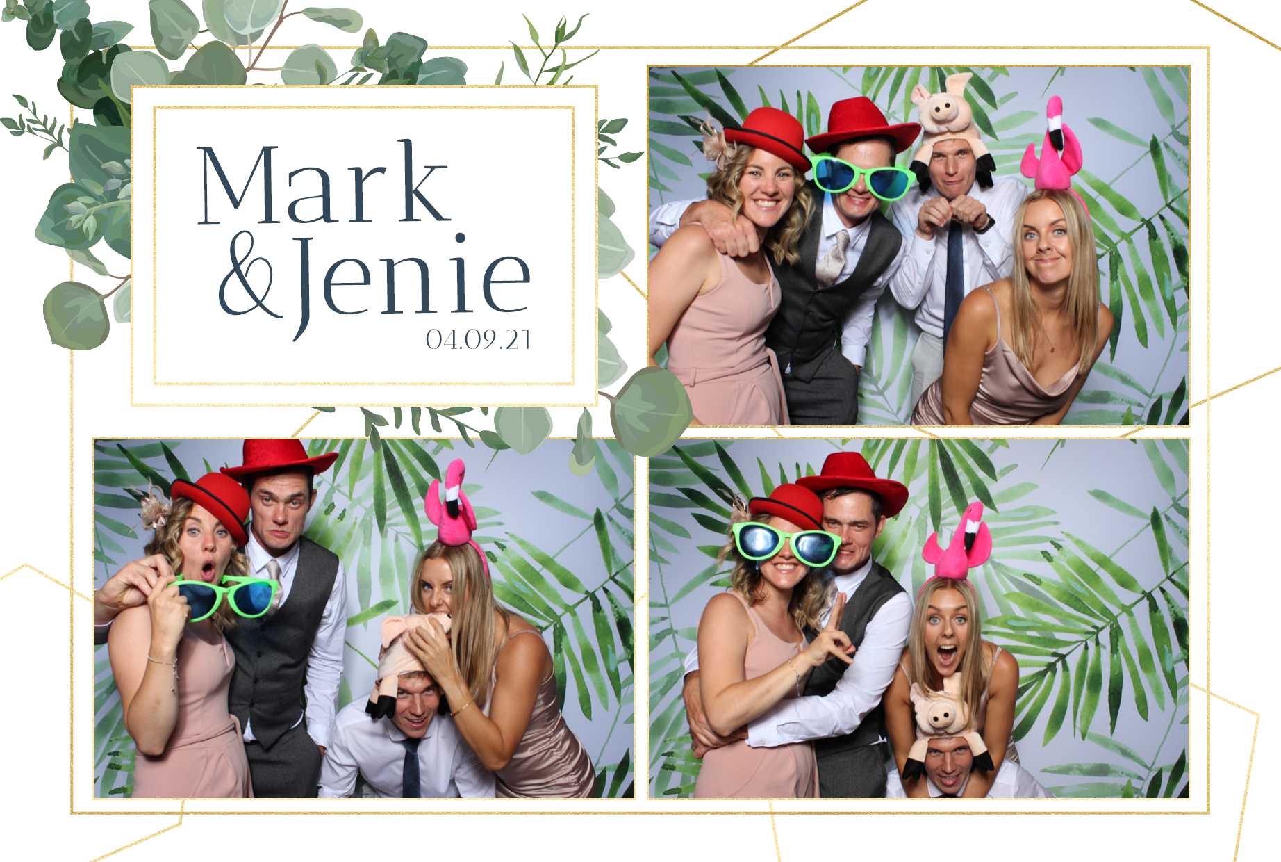 Mark & Jenie | View more photos from the event at images.mobile-photo-booth.com/u/MobilePhotoBoothUK/Mark-Jenie