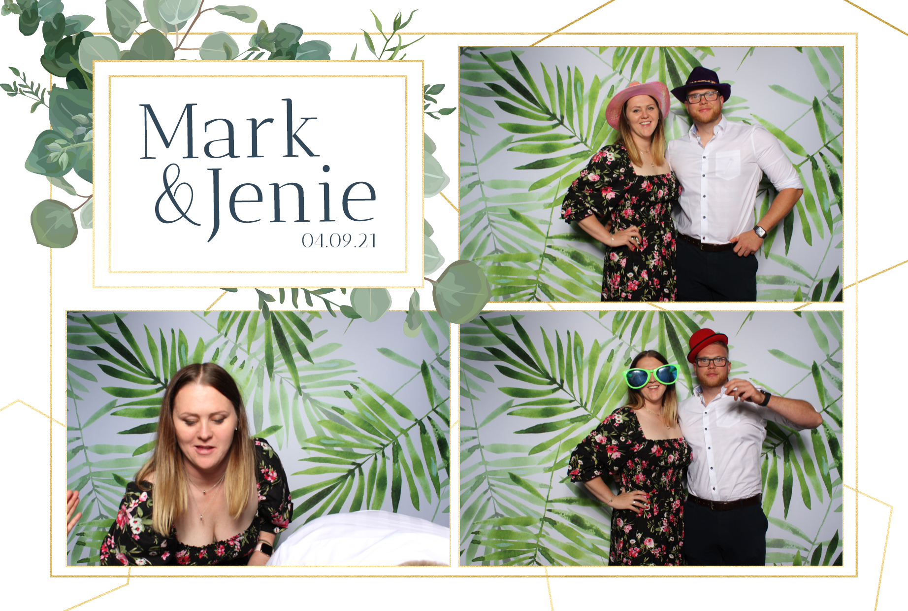 Mark & Jenie | View more photos from the event at images.mobile-photo-booth.com/u/MobilePhotoBoothUK/Mark-Jenie