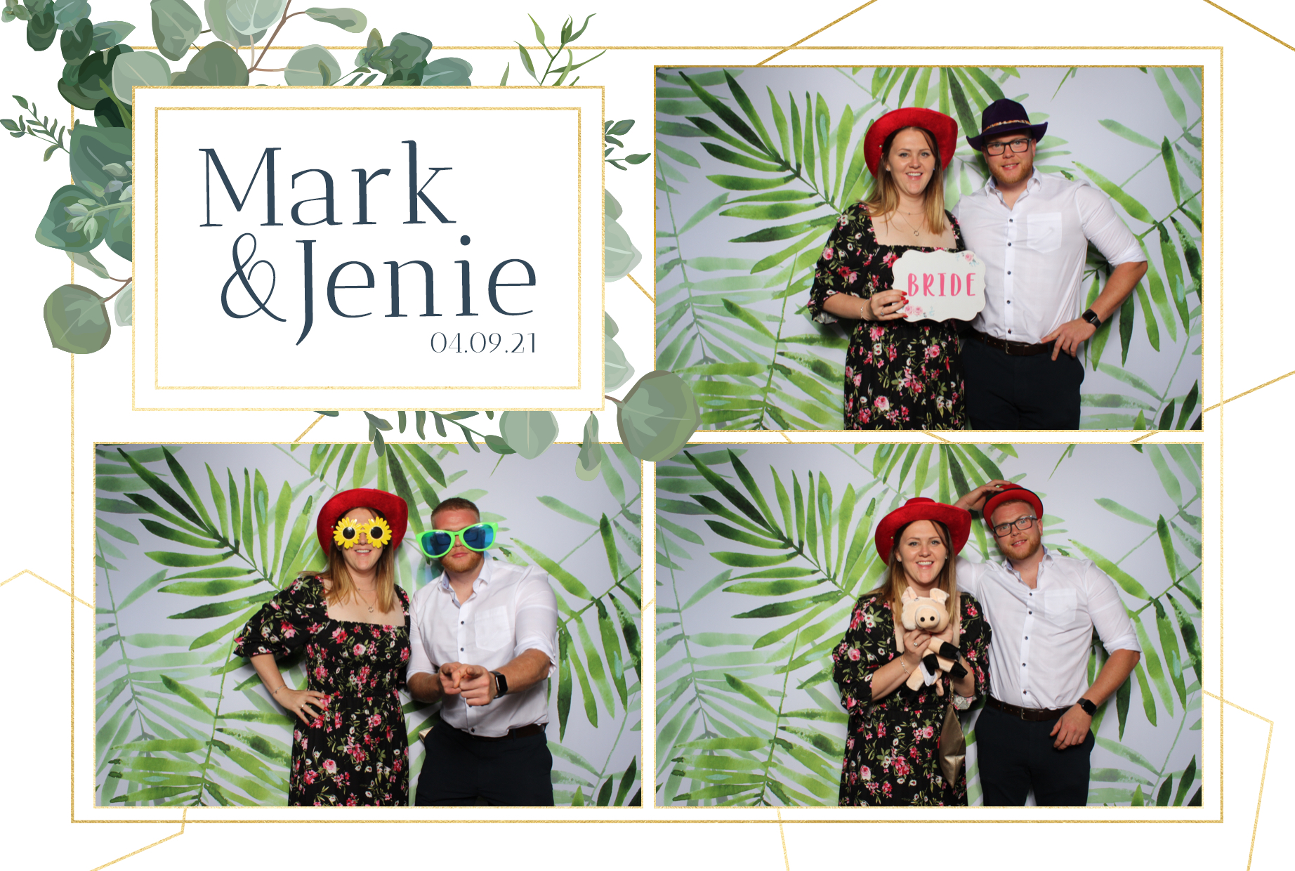 Mark & Jenie | View more photos from the event at images.mobile-photo-booth.com/u/MobilePhotoBoothUK/Mark-Jenie