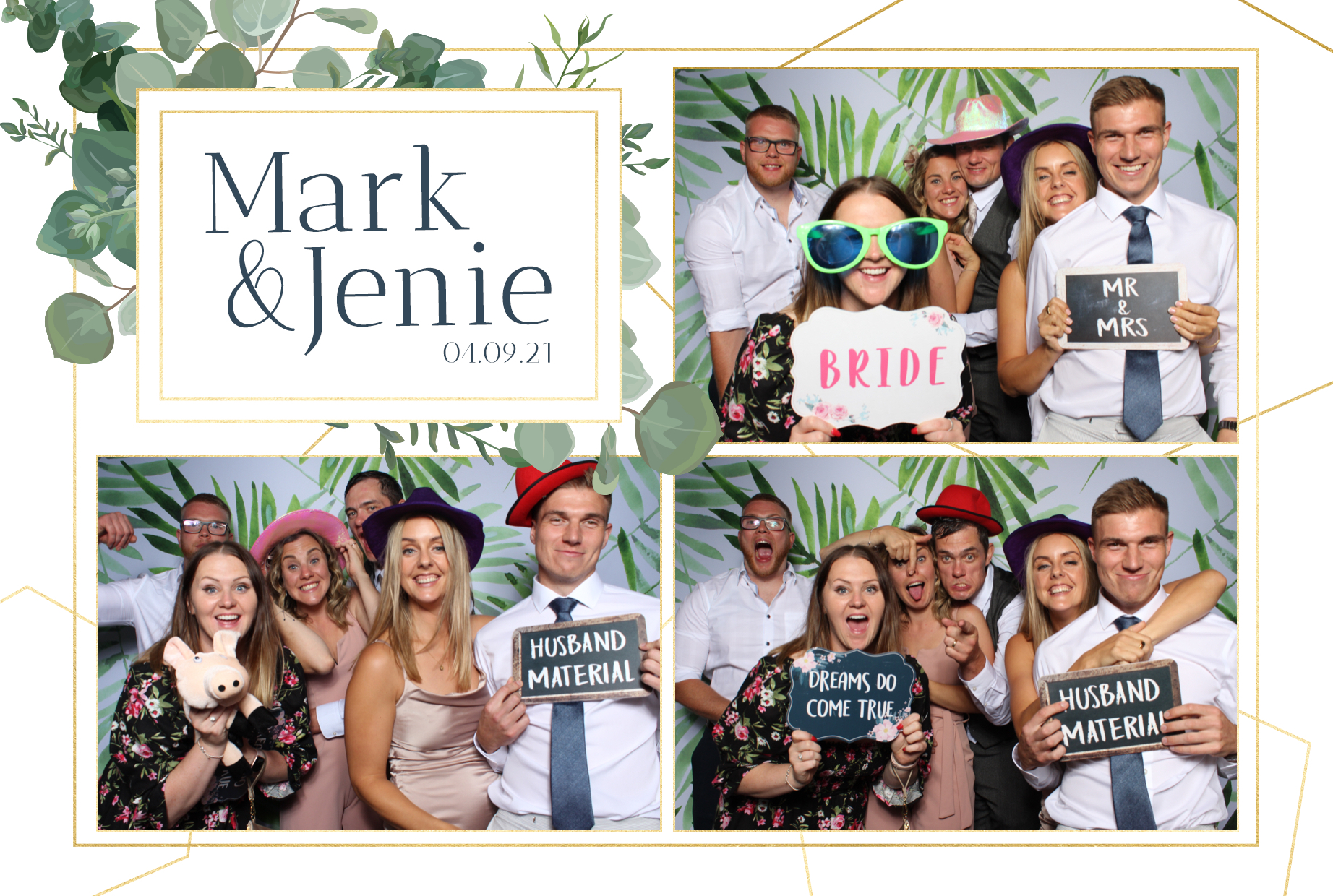 Mark & Jenie | View more photos from the event at images.mobile-photo-booth.com/u/MobilePhotoBoothUK/Mark-Jenie