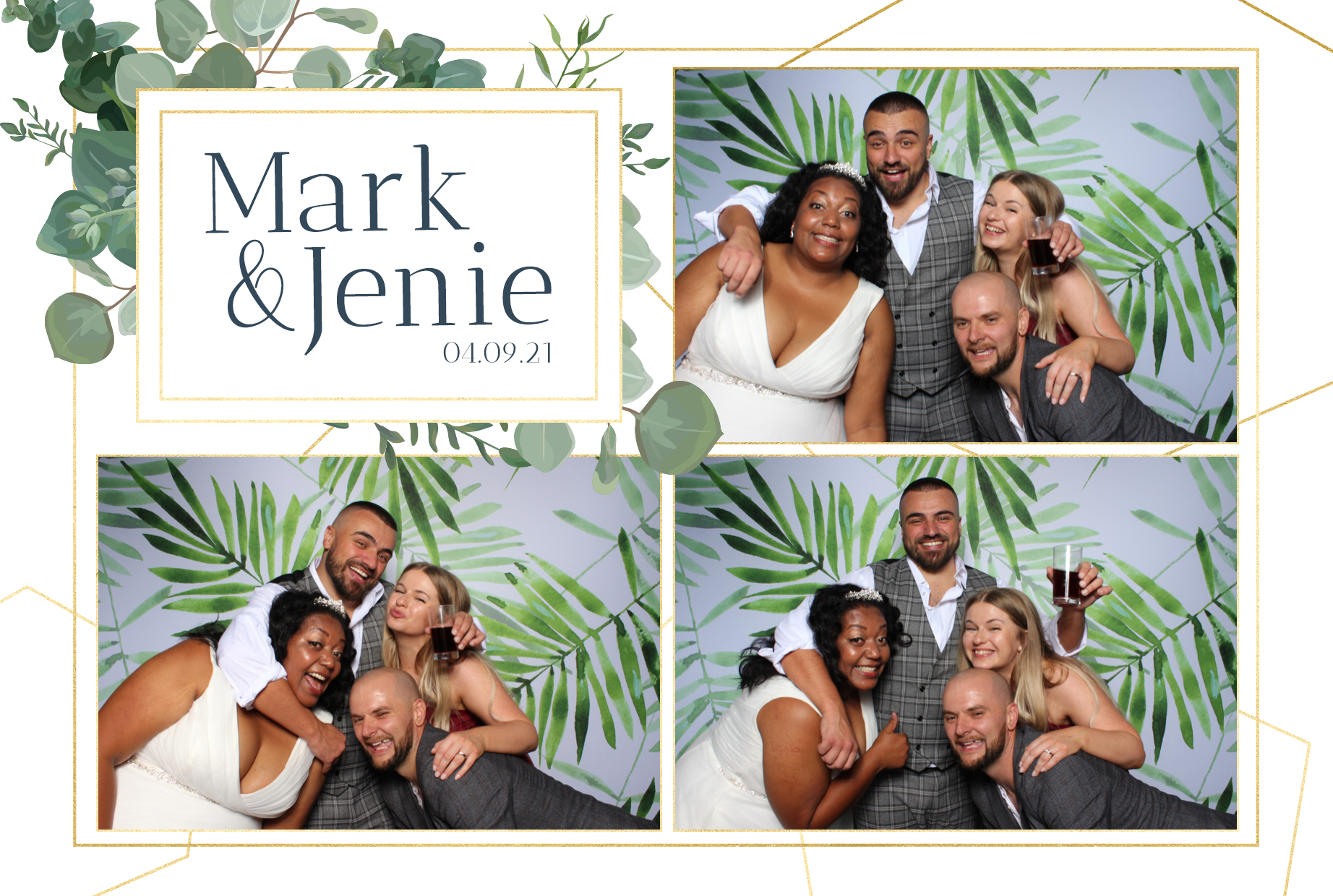 Mark & Jenie | View more photos from the event at images.mobile-photo-booth.com/u/MobilePhotoBoothUK/Mark-Jenie