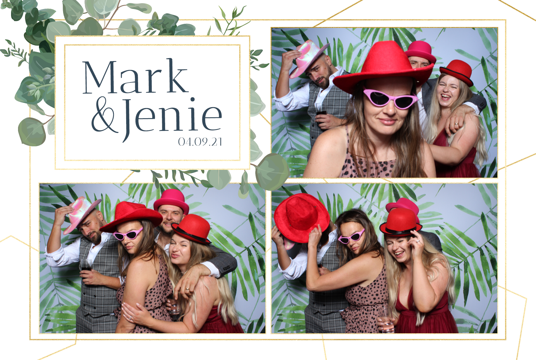 Mark & Jenie | View more photos from the event at images.mobile-photo-booth.com/u/MobilePhotoBoothUK/Mark-Jenie