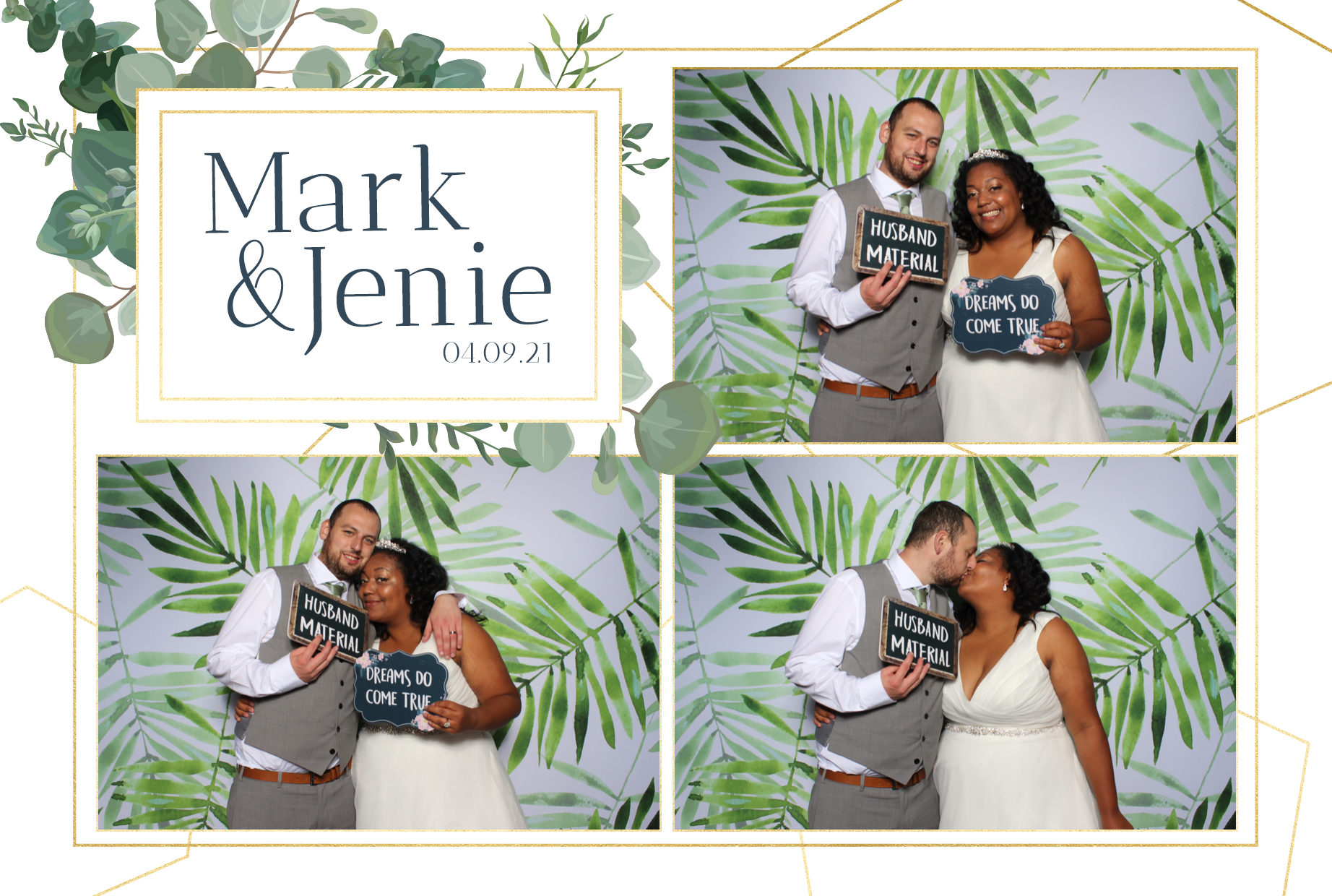 Mark & Jenie | View more photos from the event at images.mobile-photo-booth.com/u/MobilePhotoBoothUK/Mark-Jenie