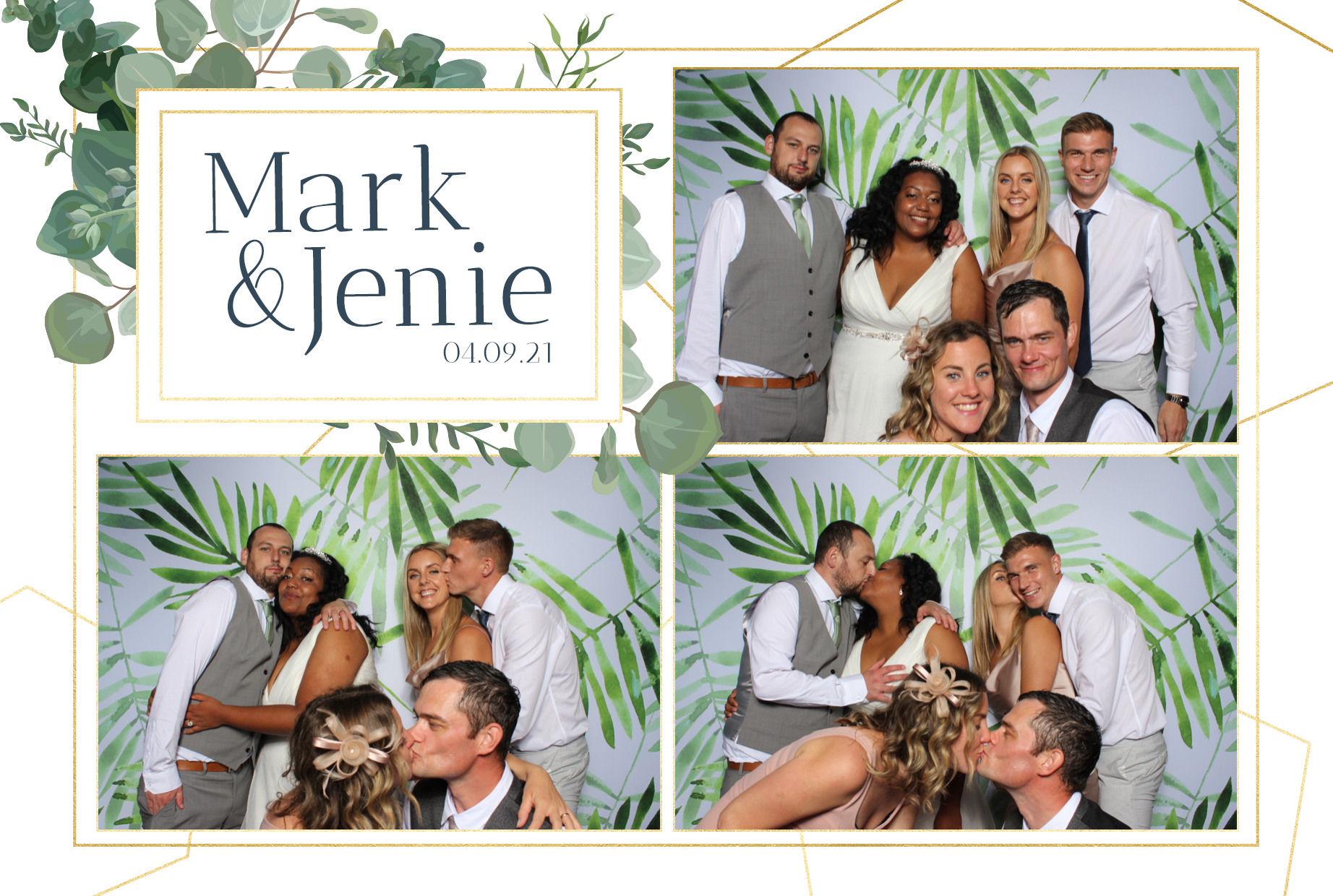 Mark & Jenie | View more photos from the event at images.mobile-photo-booth.com/u/MobilePhotoBoothUK/Mark-Jenie