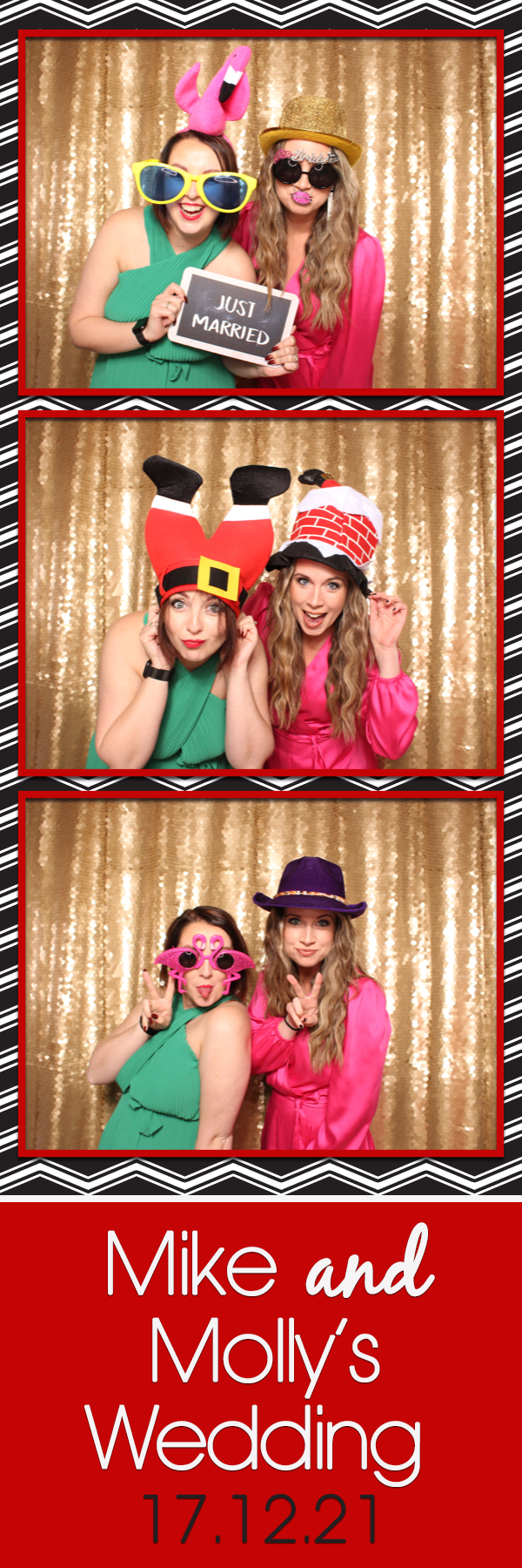 Mike & Molly | View more photos from the event at images.mobile-photo-booth.com/u/MobilePhotoBoothUK/Mike-Molly