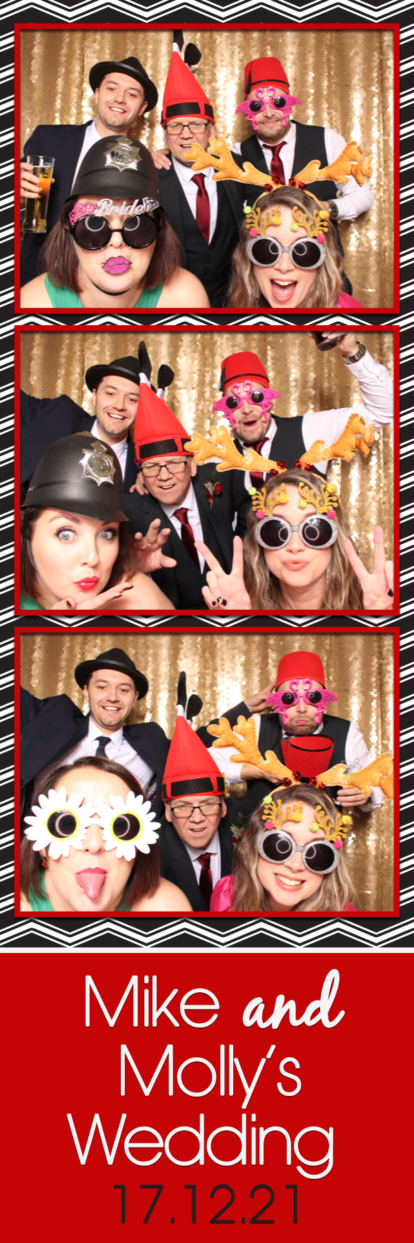 Mike & Molly | View more photos from the event at images.mobile-photo-booth.com/u/MobilePhotoBoothUK/Mike-Molly