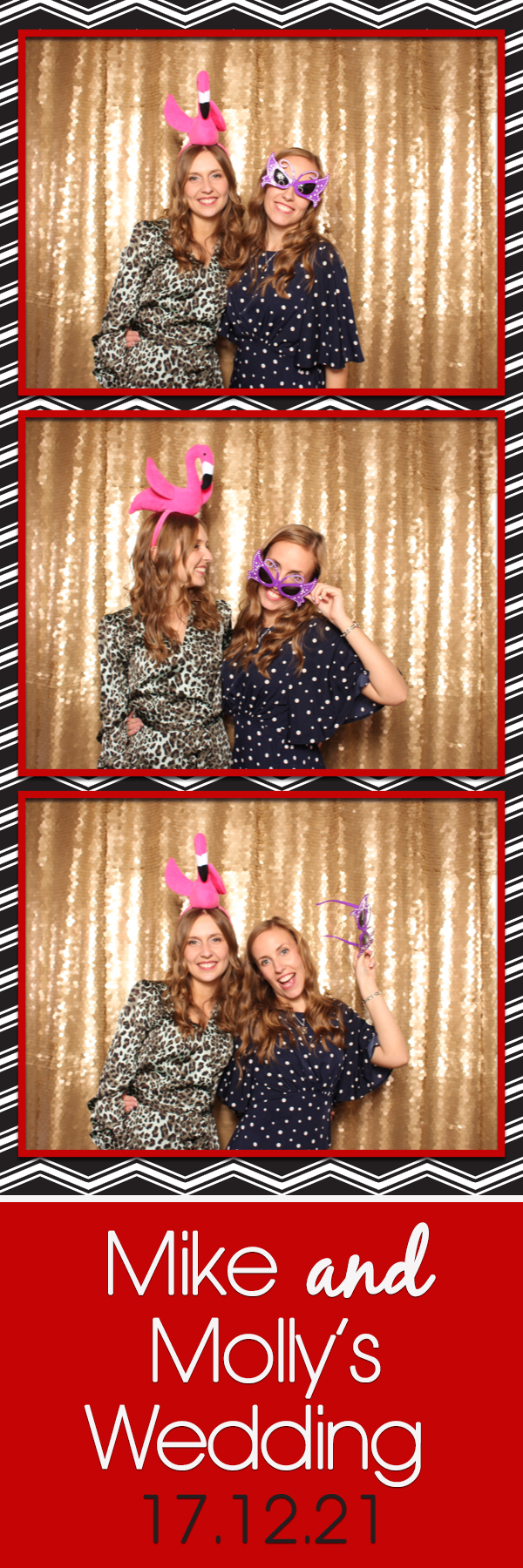 Mike & Molly | View more photos from the event at images.mobile-photo-booth.com/u/MobilePhotoBoothUK/Mike-Molly