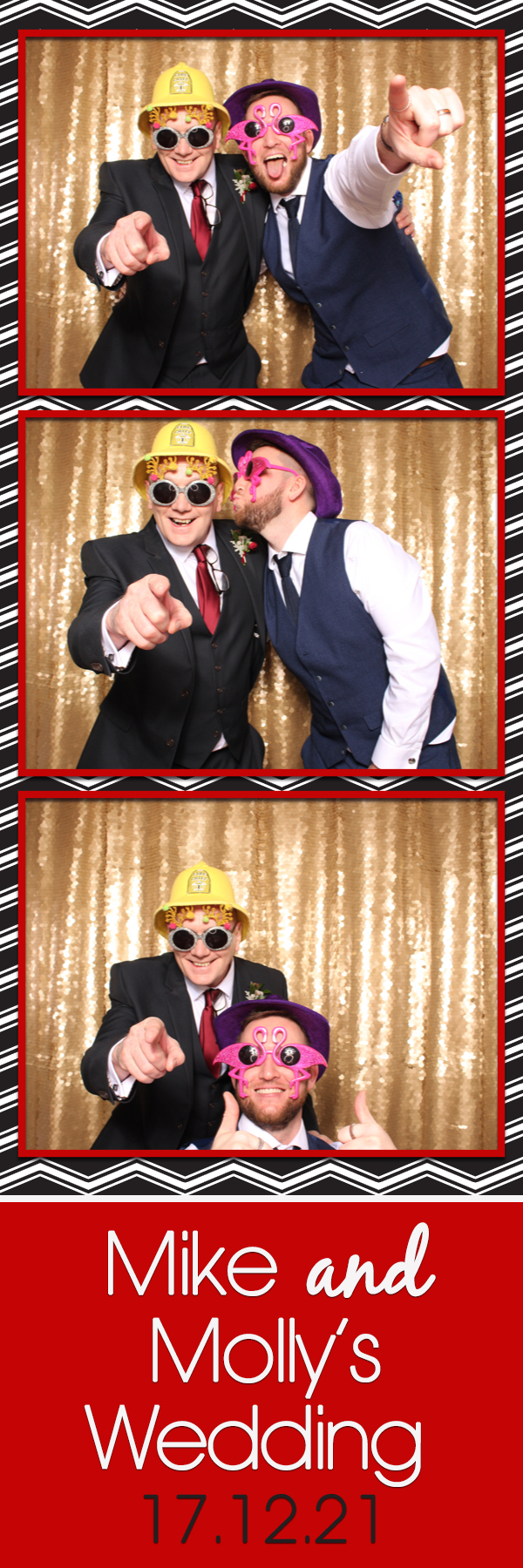 Mike & Molly | View more photos from the event at images.mobile-photo-booth.com/u/MobilePhotoBoothUK/Mike-Molly
