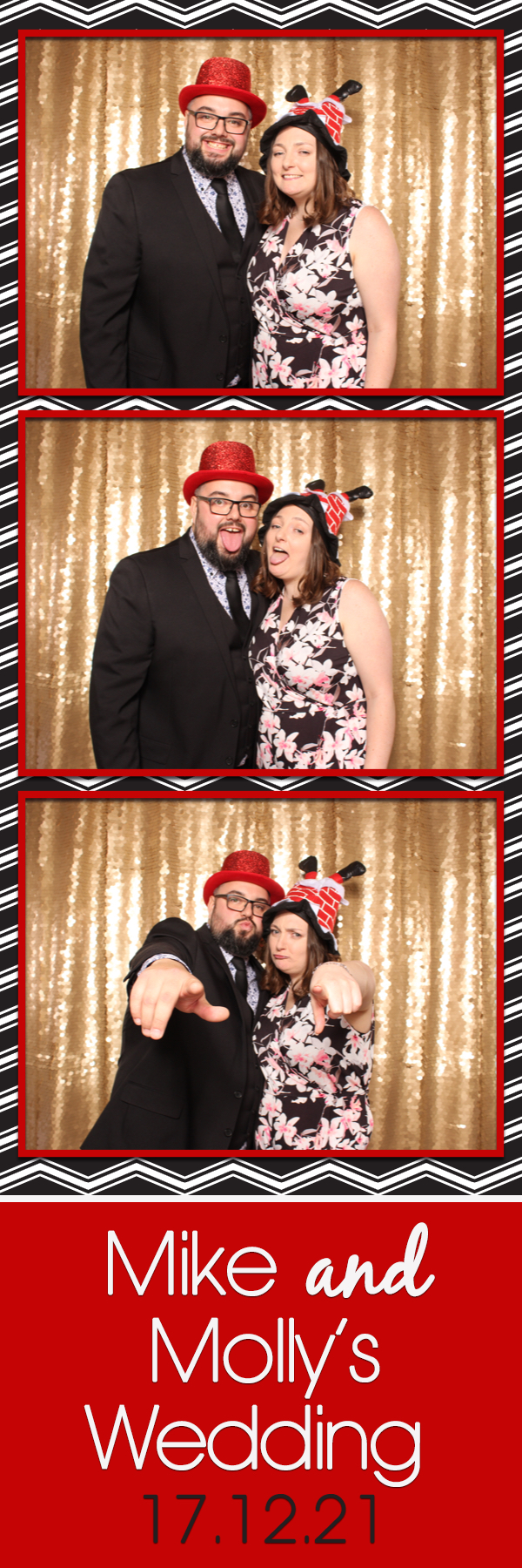 Mike & Molly | View more photos from the event at images.mobile-photo-booth.com/u/MobilePhotoBoothUK/Mike-Molly