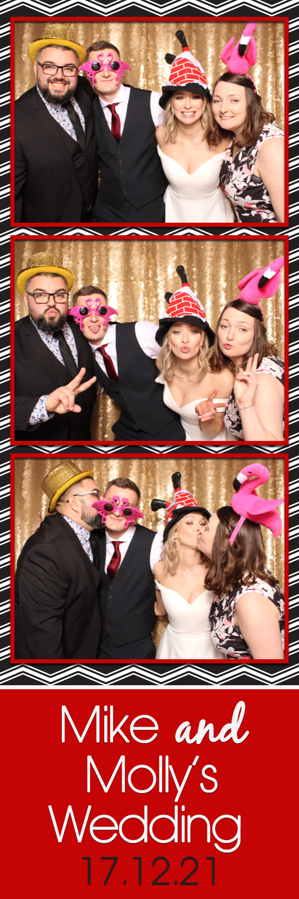 Mike & Molly | View more photos from the event at images.mobile-photo-booth.com/u/MobilePhotoBoothUK/Mike-Molly