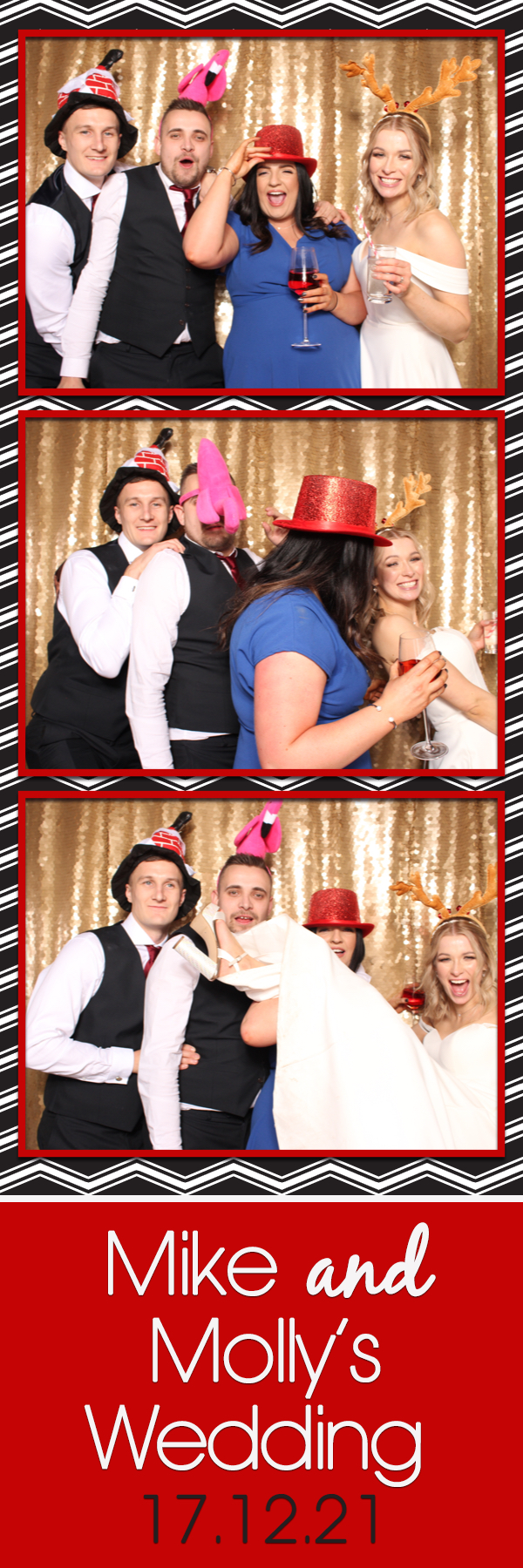 Mike & Molly | View more photos from the event at images.mobile-photo-booth.com/u/MobilePhotoBoothUK/Mike-Molly