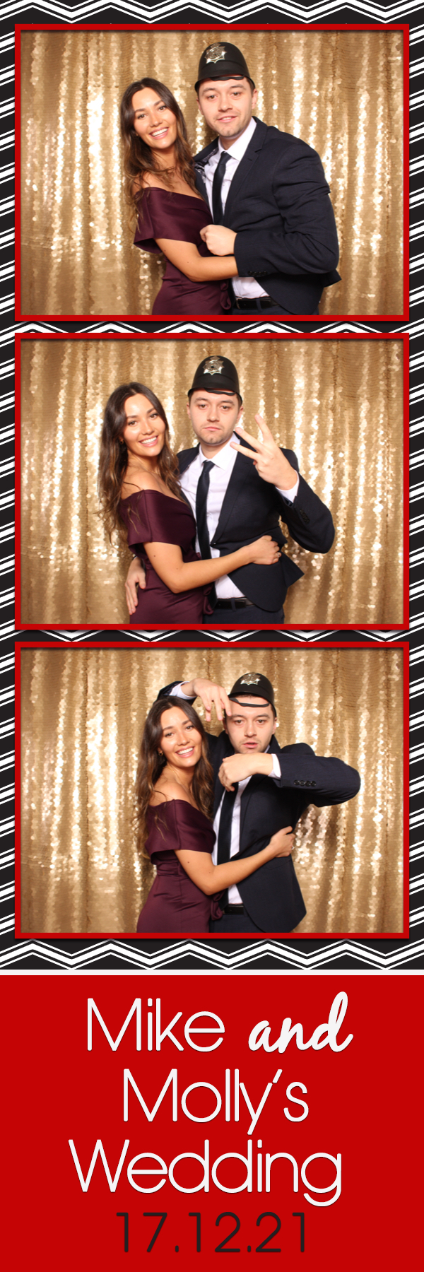 Mike & Molly | View more photos from the event at images.mobile-photo-booth.com/u/MobilePhotoBoothUK/Mike-Molly