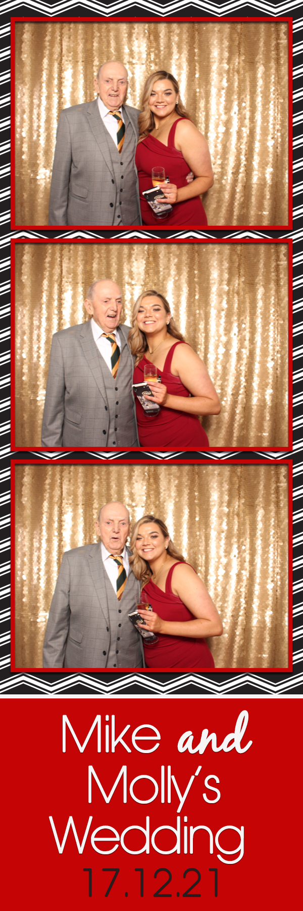Mike & Molly | View more photos from the event at images.mobile-photo-booth.com/u/MobilePhotoBoothUK/Mike-Molly