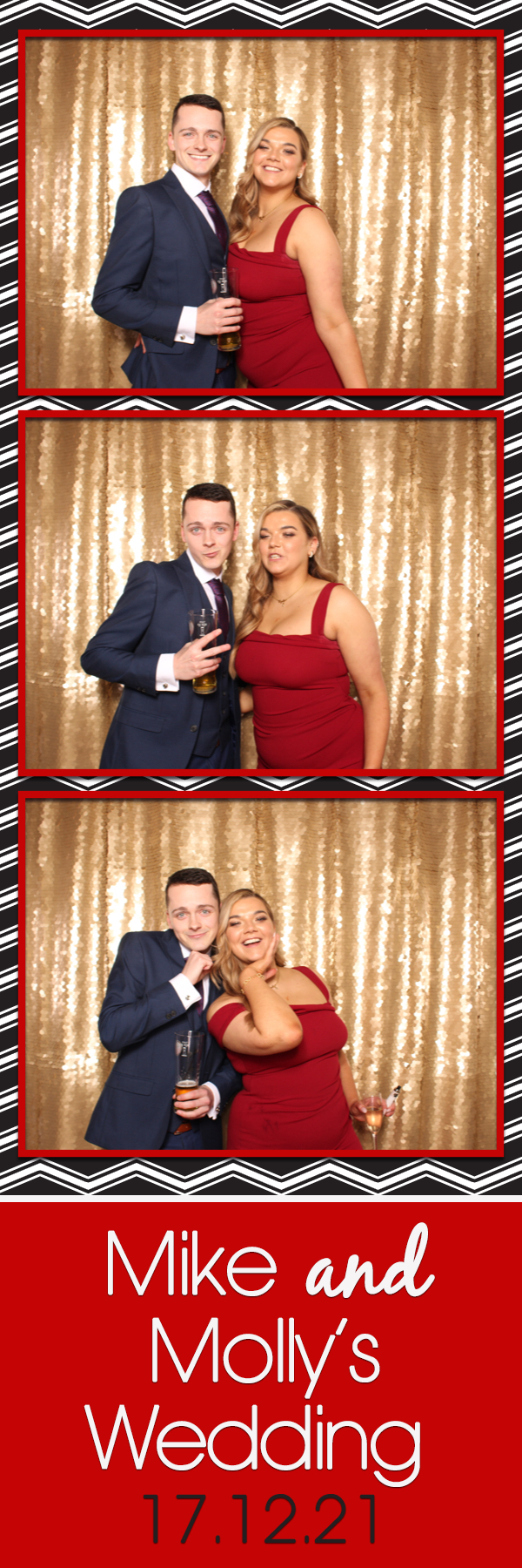 Mike & Molly | View more photos from the event at images.mobile-photo-booth.com/u/MobilePhotoBoothUK/Mike-Molly