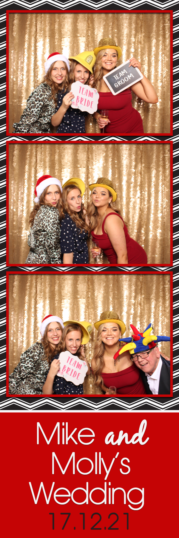 Mike & Molly | View more photos from the event at images.mobile-photo-booth.com/u/MobilePhotoBoothUK/Mike-Molly