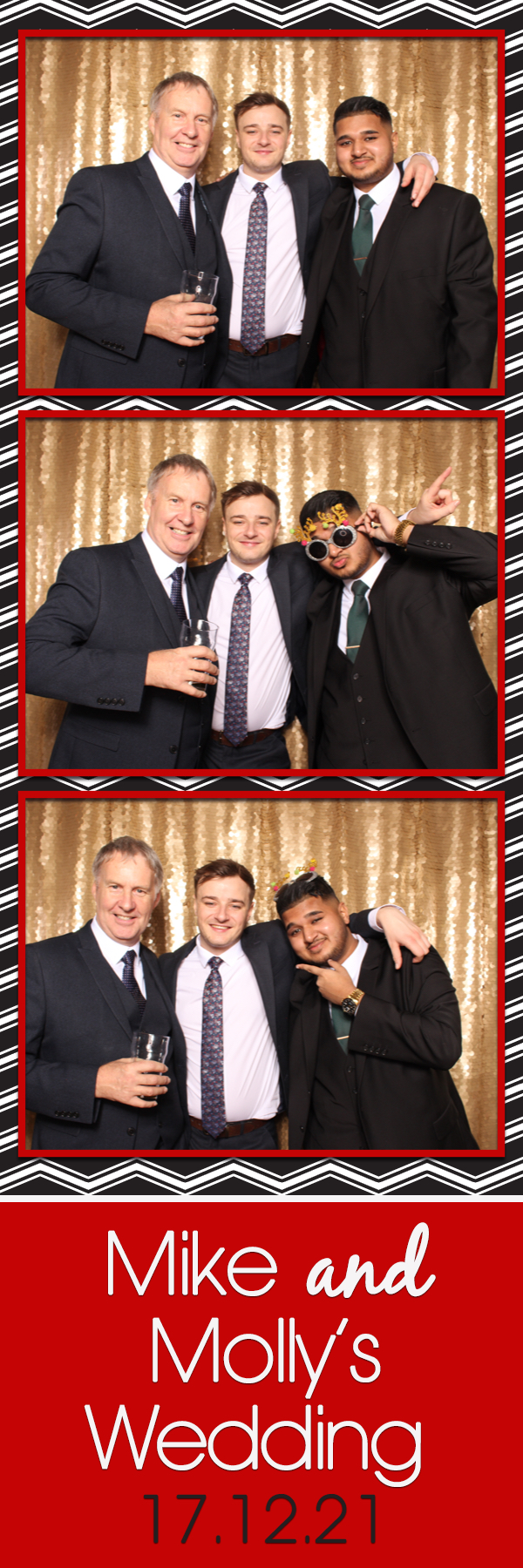 Mike & Molly | View more photos from the event at images.mobile-photo-booth.com/u/MobilePhotoBoothUK/Mike-Molly