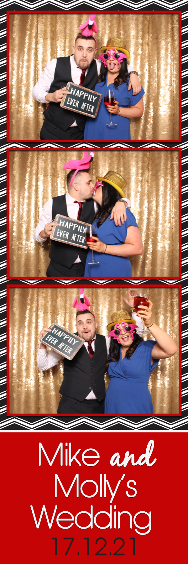 Mike & Molly | View more photos from the event at images.mobile-photo-booth.com/u/MobilePhotoBoothUK/Mike-Molly