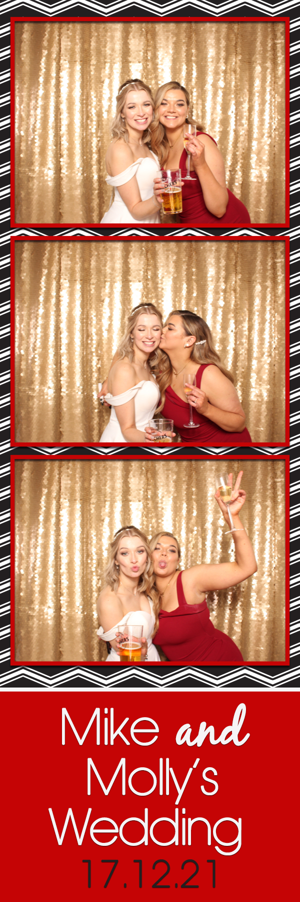 Mike & Molly | View more photos from the event at images.mobile-photo-booth.com/u/MobilePhotoBoothUK/Mike-Molly