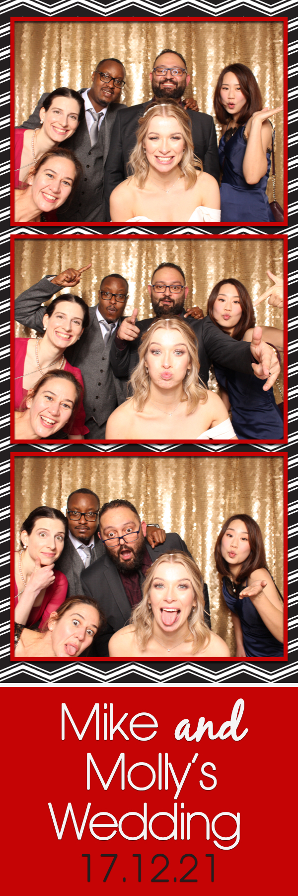Mike & Molly | View more photos from the event at images.mobile-photo-booth.com/u/MobilePhotoBoothUK/Mike-Molly