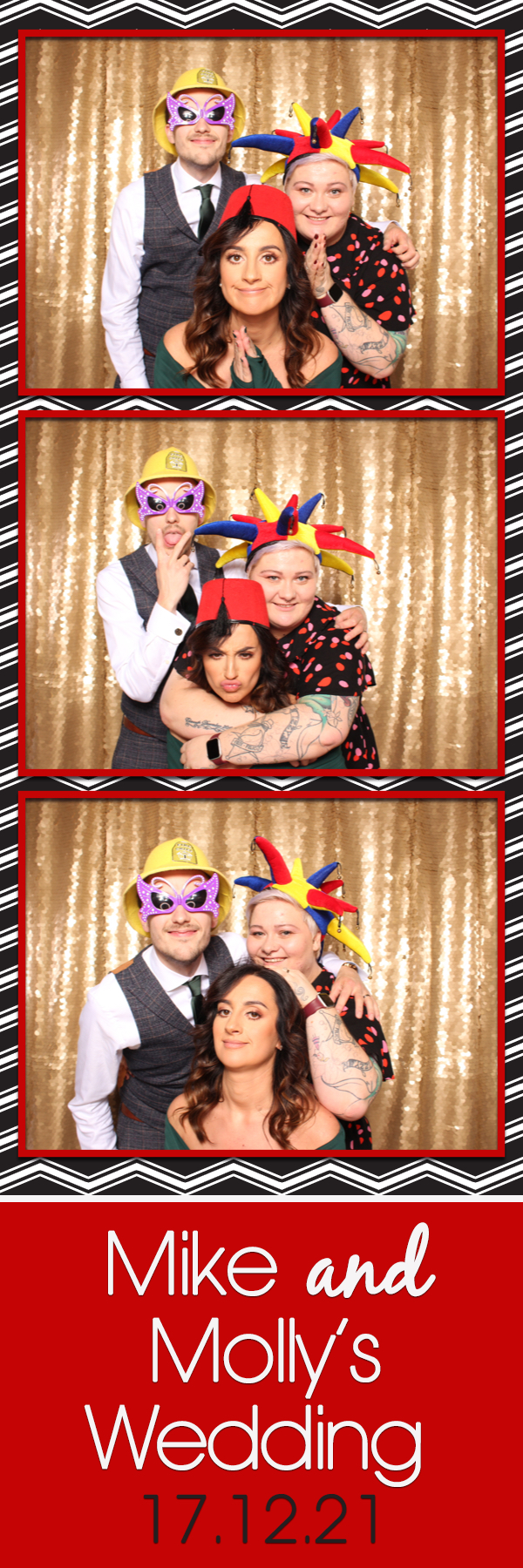 Mike & Molly | View more photos from the event at images.mobile-photo-booth.com/u/MobilePhotoBoothUK/Mike-Molly