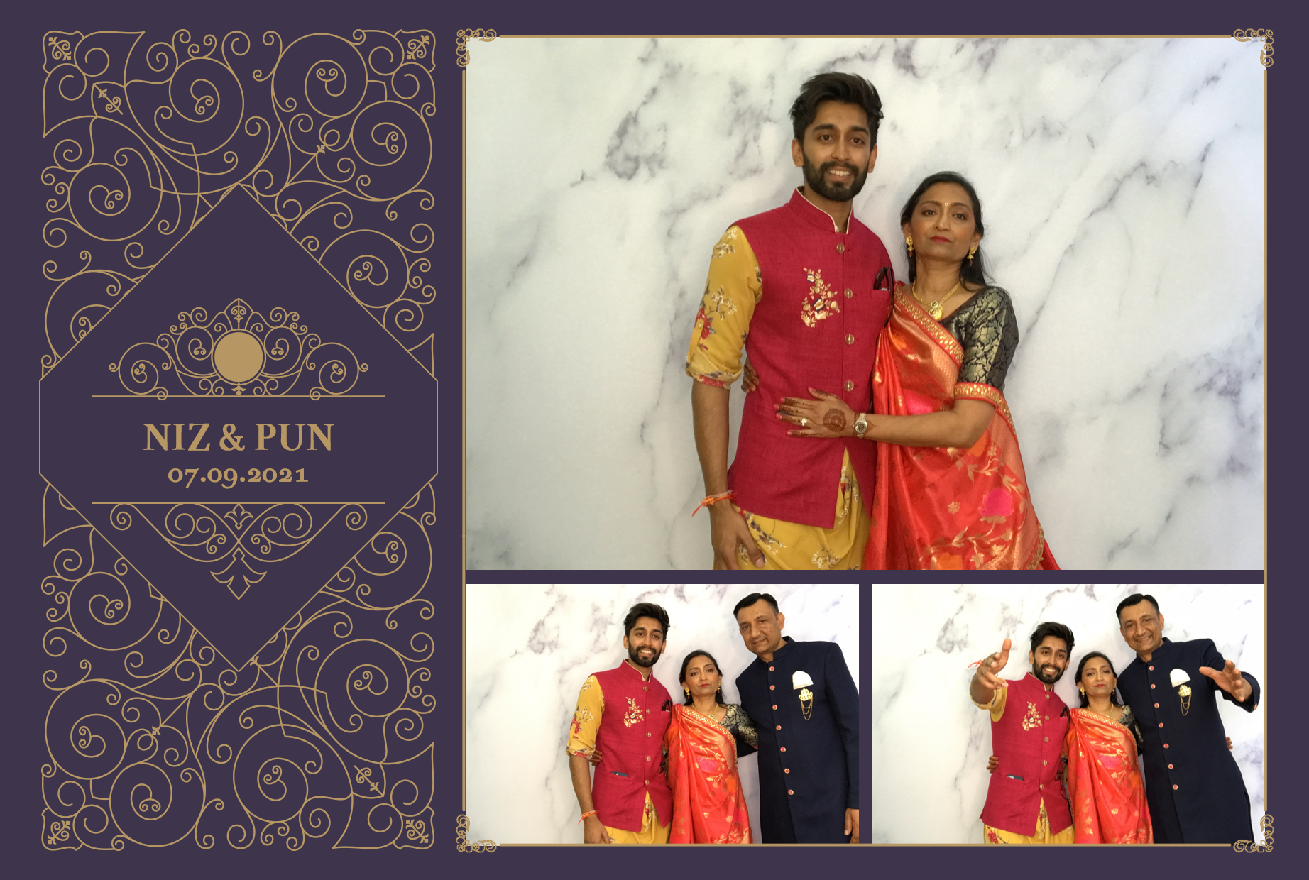 Niz & Pun | View more photos from the event at images.mobile-photo-booth.com/u/MobilePhotoBoothUK/Niz-Pun