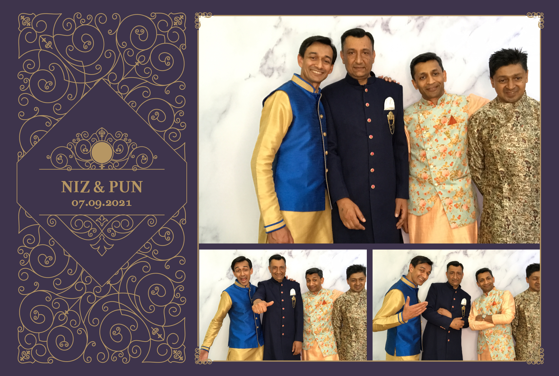 Niz & Pun | View more photos from the event at images.mobile-photo-booth.com/u/MobilePhotoBoothUK/Niz-Pun