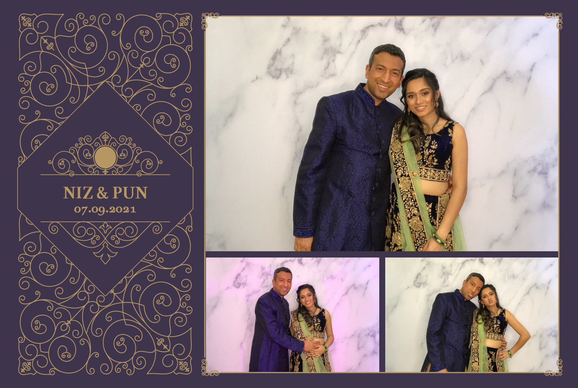 Niz & Pun | View more photos from the event at images.mobile-photo-booth.com/u/MobilePhotoBoothUK/Niz-Pun