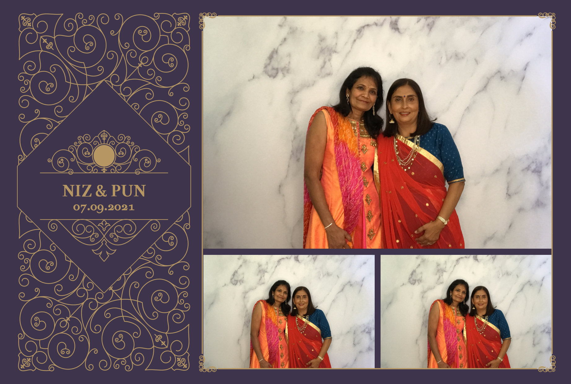 Niz & Pun | View more photos from the event at images.mobile-photo-booth.com/u/MobilePhotoBoothUK/Niz-Pun