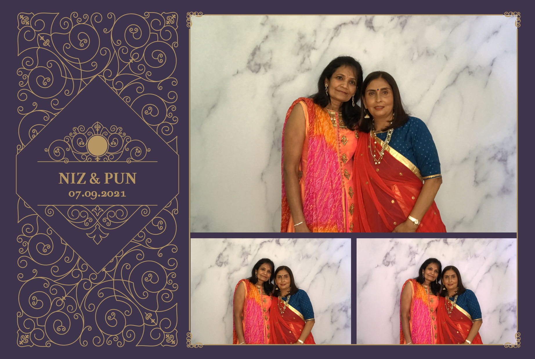 Niz & Pun | View more photos from the event at images.mobile-photo-booth.com/u/MobilePhotoBoothUK/Niz-Pun