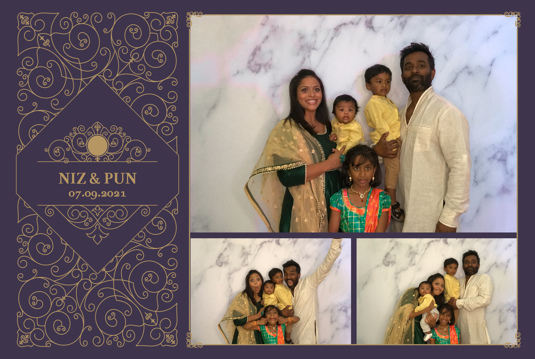 Niz & Pun | View more photos from the event at images.mobile-photo-booth.com/u/MobilePhotoBoothUK/Niz-Pun