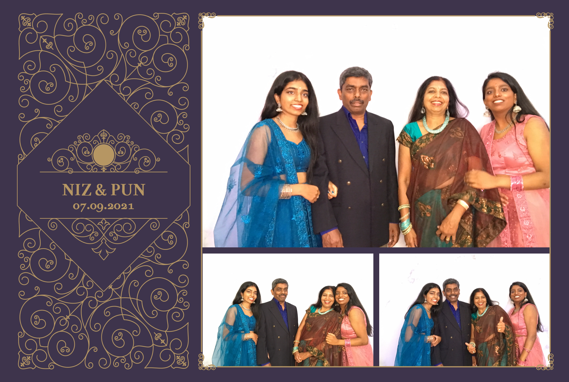 Niz & Pun | View more photos from the event at images.mobile-photo-booth.com/u/MobilePhotoBoothUK/Niz-Pun