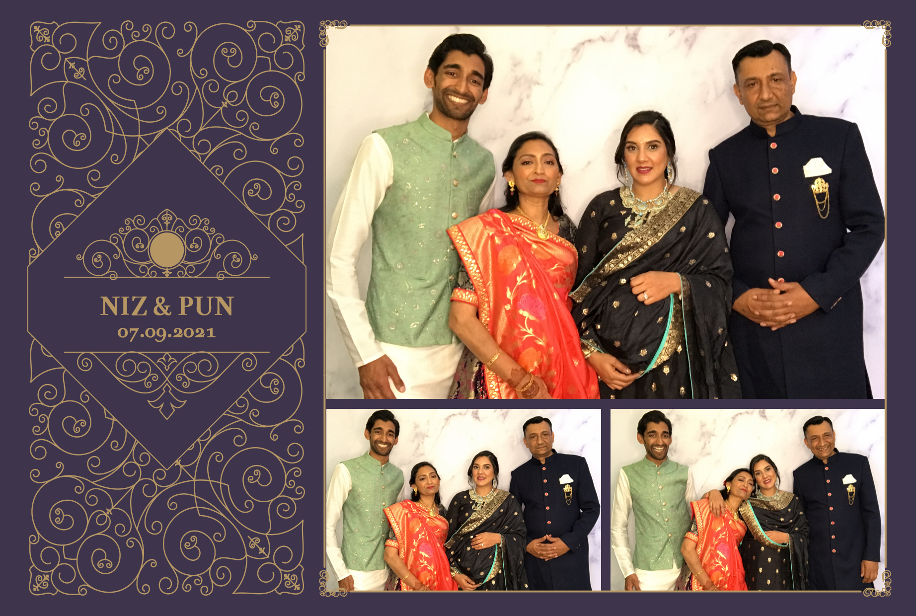 Niz & Pun | View more photos from the event at images.mobile-photo-booth.com/u/MobilePhotoBoothUK/Niz-Pun