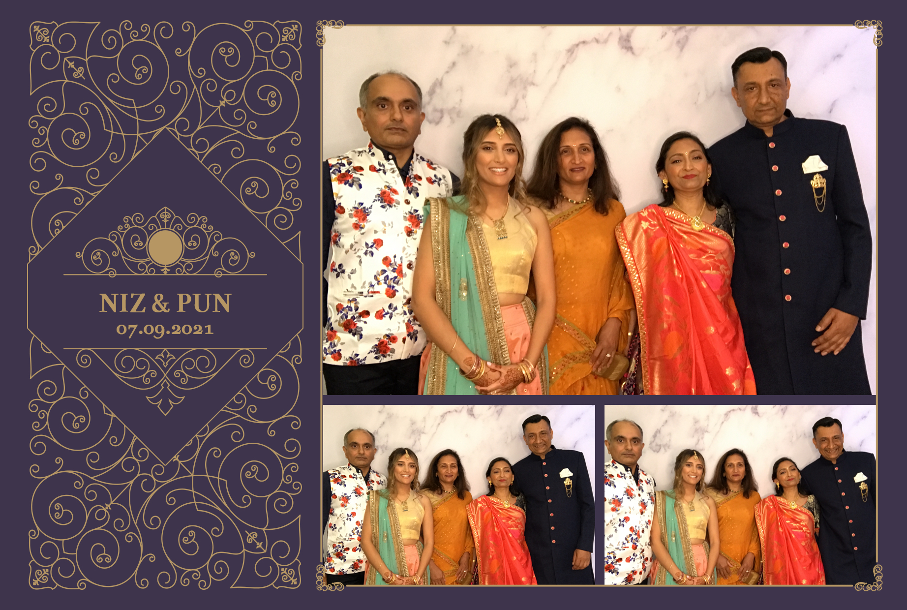 Niz & Pun | View more photos from the event at images.mobile-photo-booth.com/u/MobilePhotoBoothUK/Niz-Pun