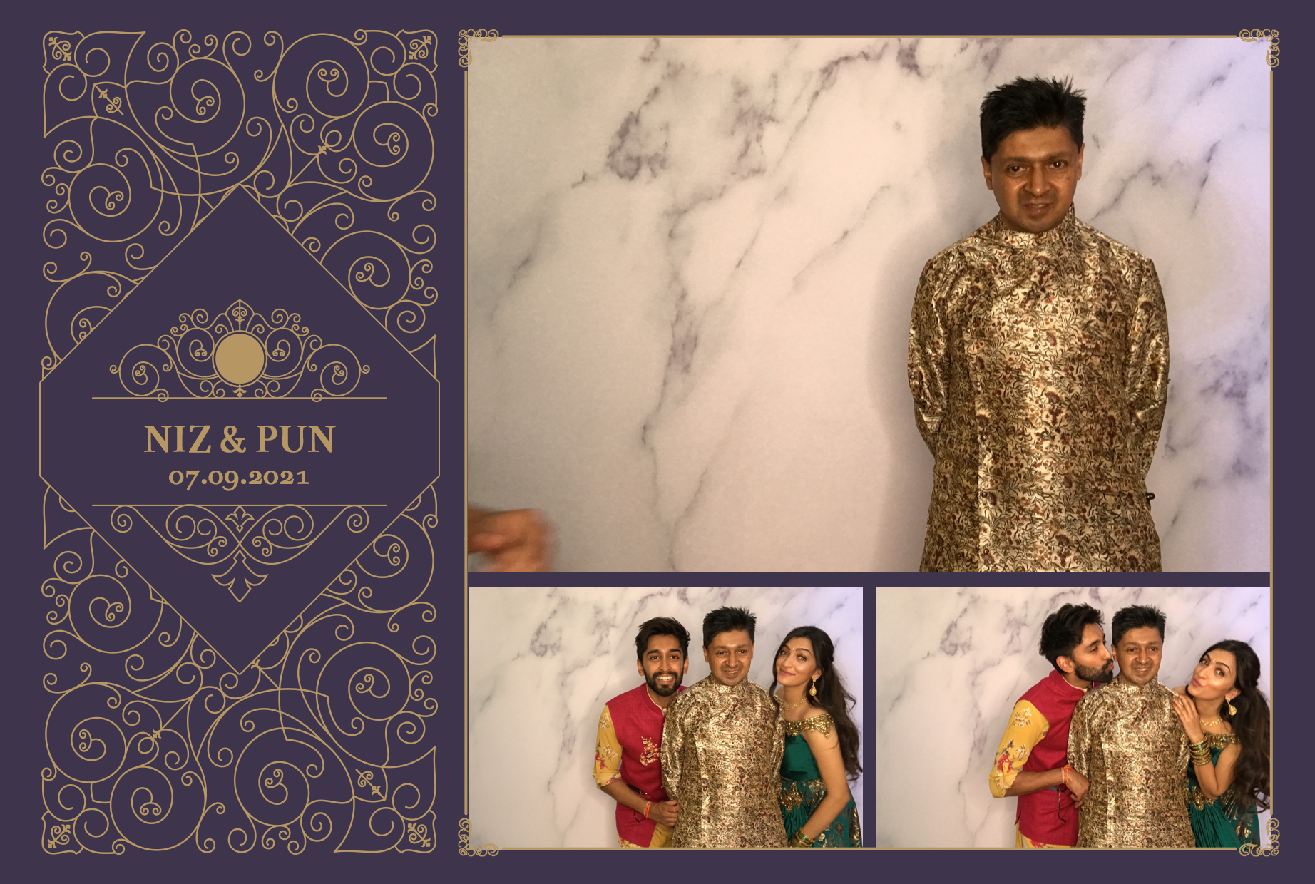 Niz & Pun | View more photos from the event at images.mobile-photo-booth.com/u/MobilePhotoBoothUK/Niz-Pun