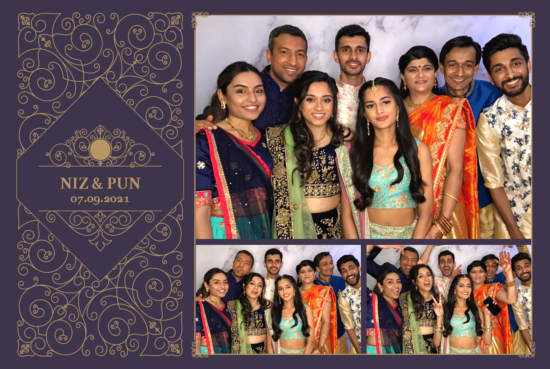 Niz & Pun | View more photos from the event at images.mobile-photo-booth.com/u/MobilePhotoBoothUK/Niz-Pun