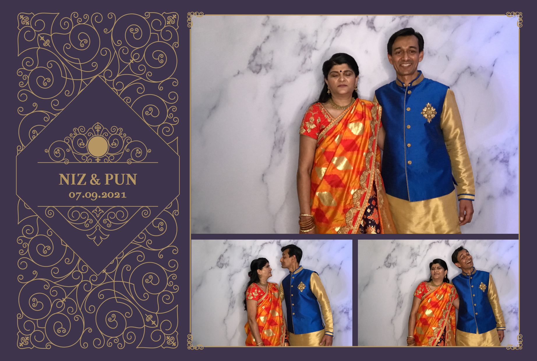 Niz & Pun | View more photos from the event at images.mobile-photo-booth.com/u/MobilePhotoBoothUK/Niz-Pun
