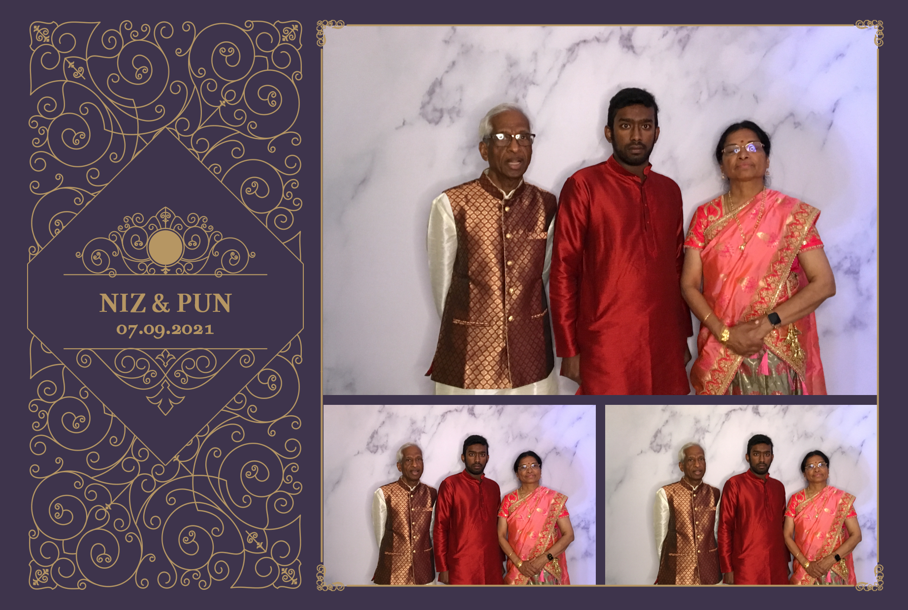 Niz & Pun | View more photos from the event at images.mobile-photo-booth.com/u/MobilePhotoBoothUK/Niz-Pun