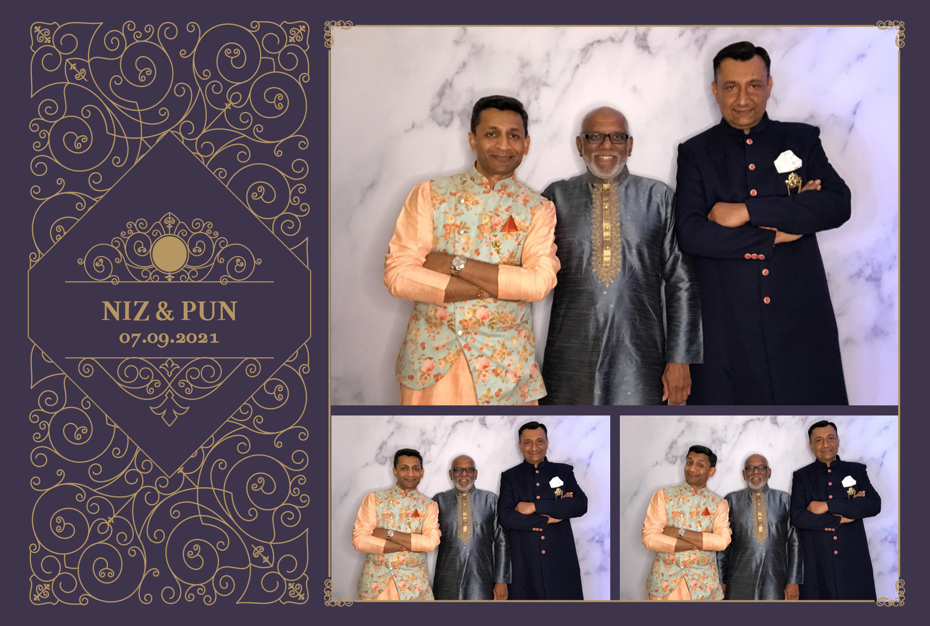 Niz & Pun | View more photos from the event at images.mobile-photo-booth.com/u/MobilePhotoBoothUK/Niz-Pun