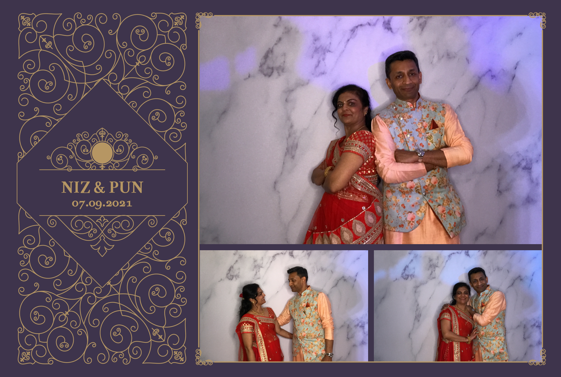 Niz & Pun | View more photos from the event at images.mobile-photo-booth.com/u/MobilePhotoBoothUK/Niz-Pun