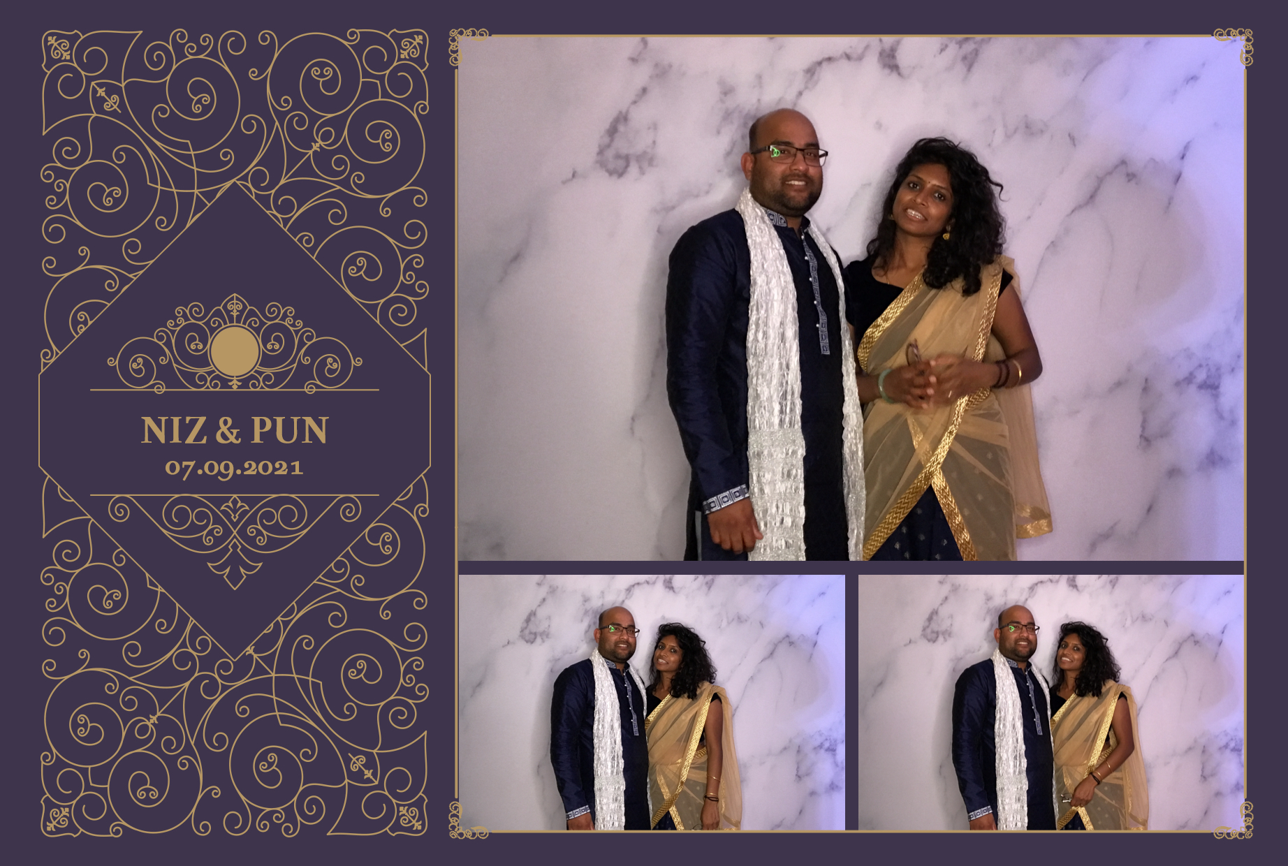 Niz & Pun | View more photos from the event at images.mobile-photo-booth.com/u/MobilePhotoBoothUK/Niz-Pun