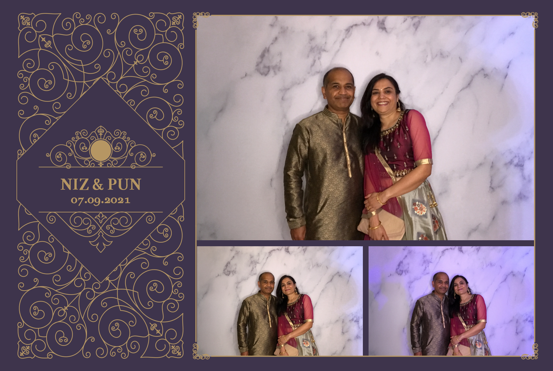 Niz & Pun | View more photos from the event at images.mobile-photo-booth.com/u/MobilePhotoBoothUK/Niz-Pun