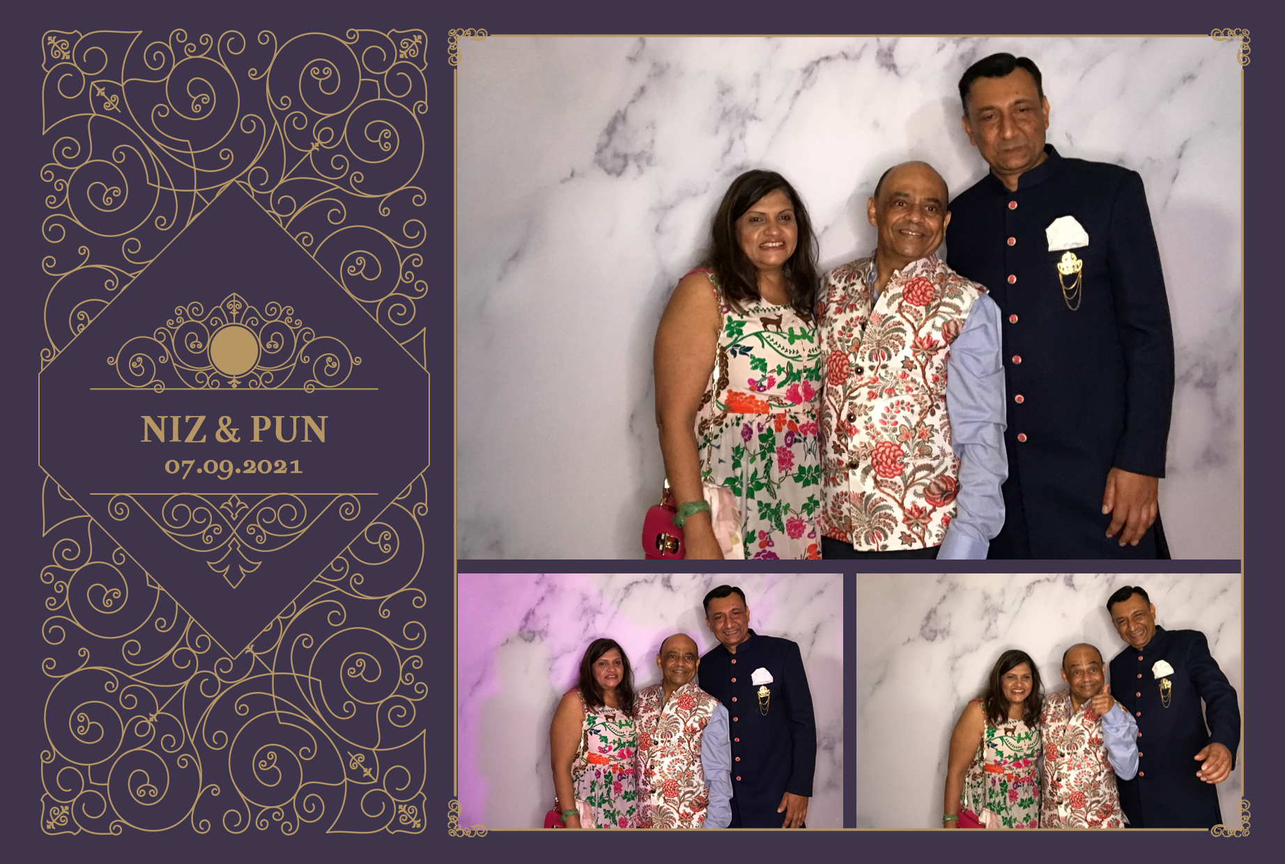 Niz & Pun | View more photos from the event at images.mobile-photo-booth.com/u/MobilePhotoBoothUK/Niz-Pun