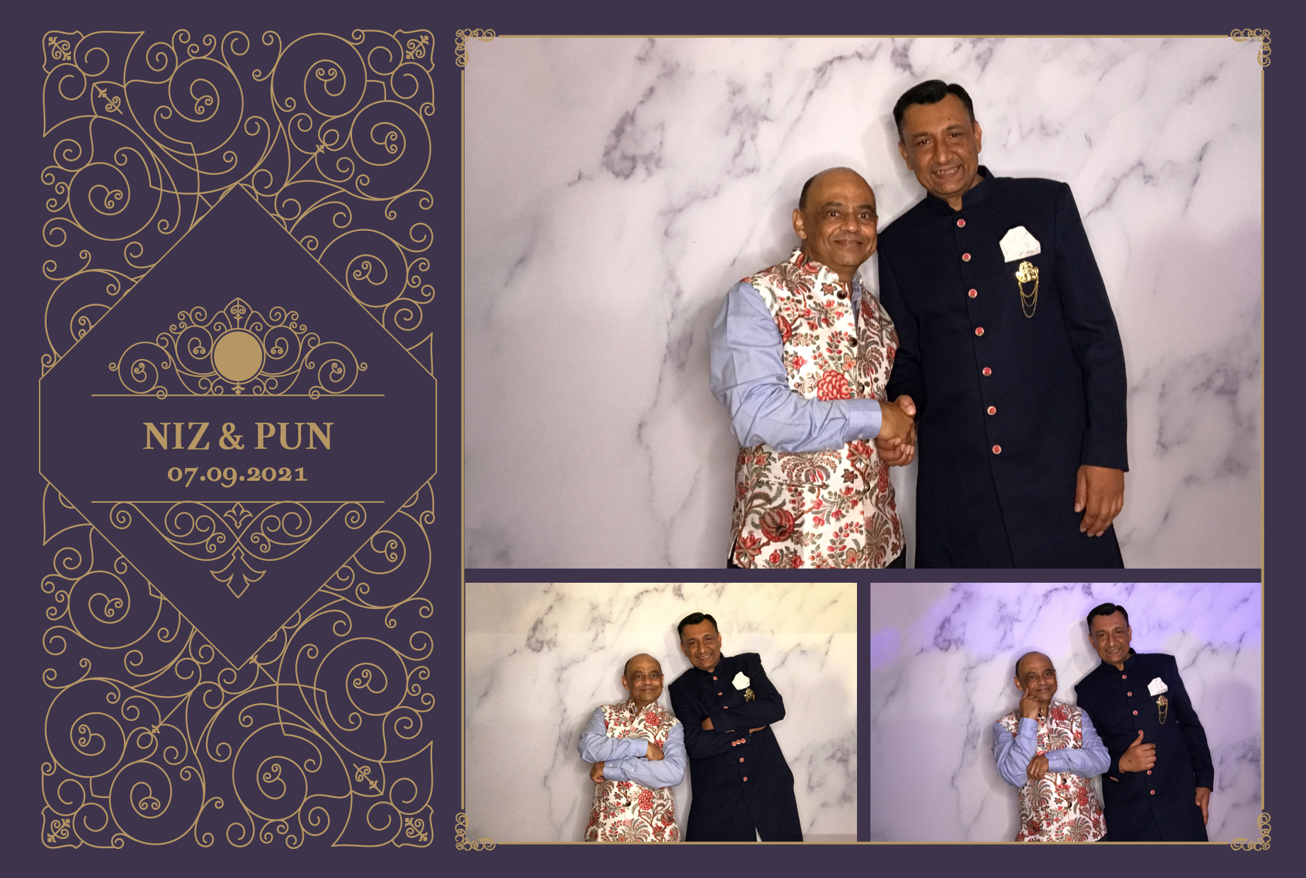 Niz & Pun | View more photos from the event at images.mobile-photo-booth.com/u/MobilePhotoBoothUK/Niz-Pun
