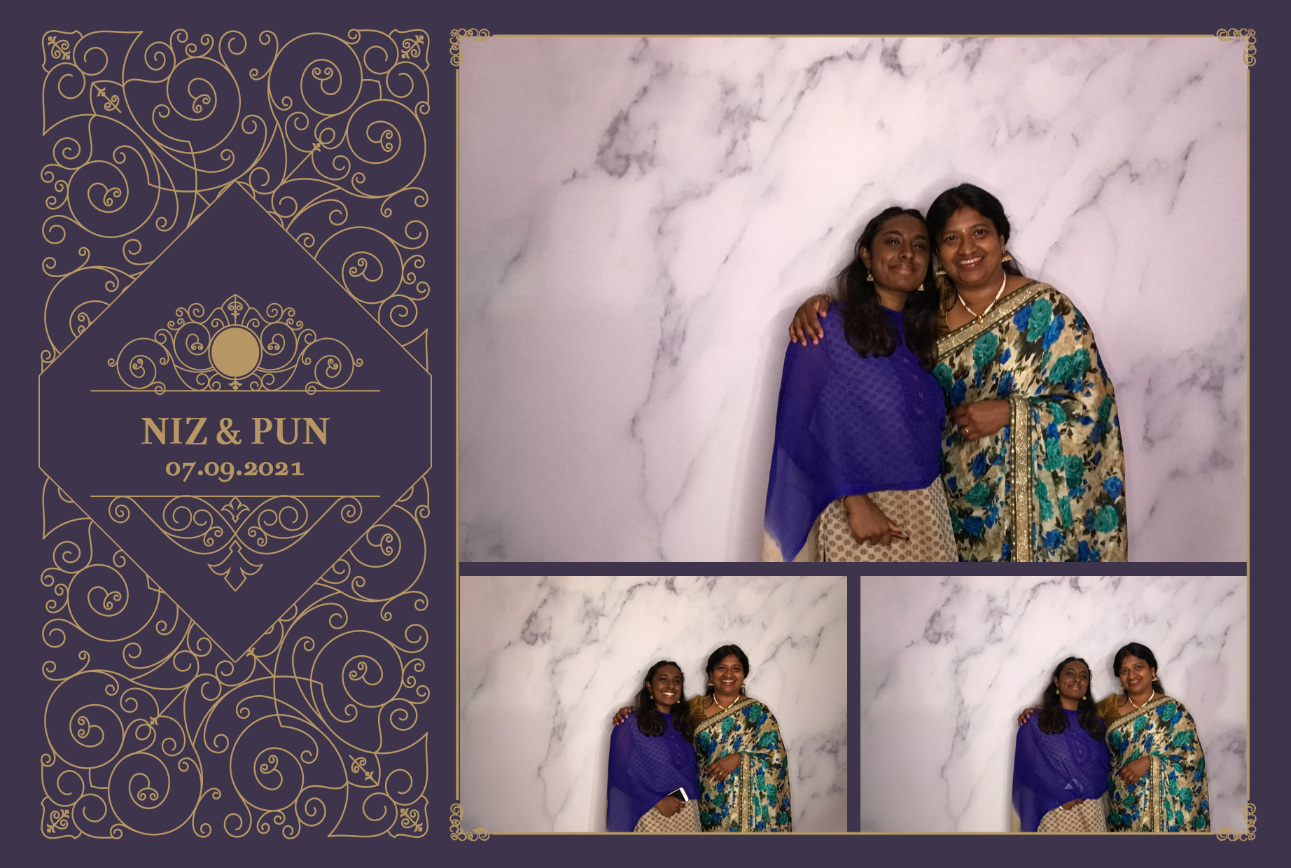 Niz & Pun | View more photos from the event at images.mobile-photo-booth.com/u/MobilePhotoBoothUK/Niz-Pun