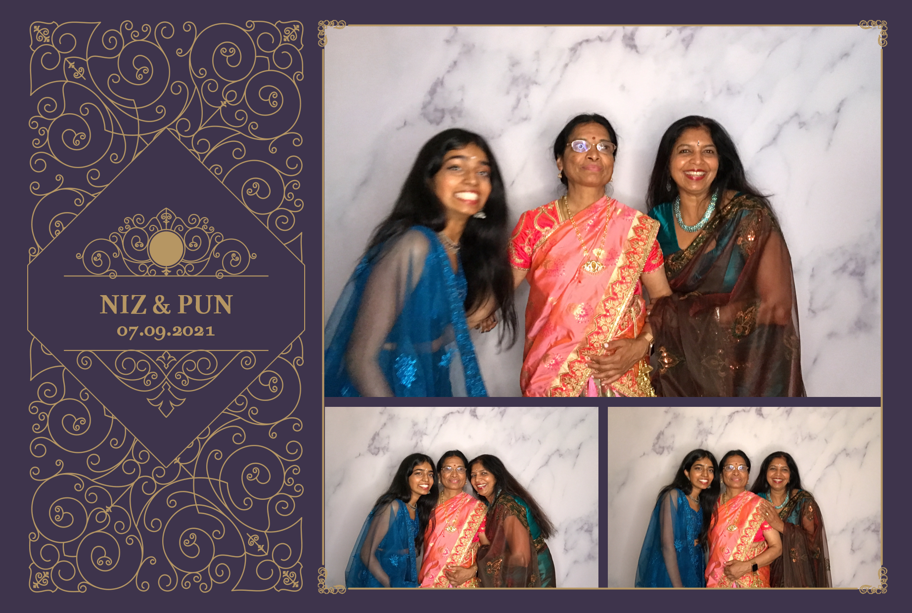 Niz & Pun | View more photos from the event at images.mobile-photo-booth.com/u/MobilePhotoBoothUK/Niz-Pun