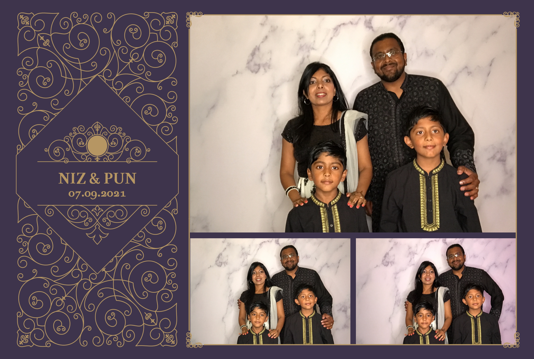 Niz & Pun | View more photos from the event at images.mobile-photo-booth.com/u/MobilePhotoBoothUK/Niz-Pun