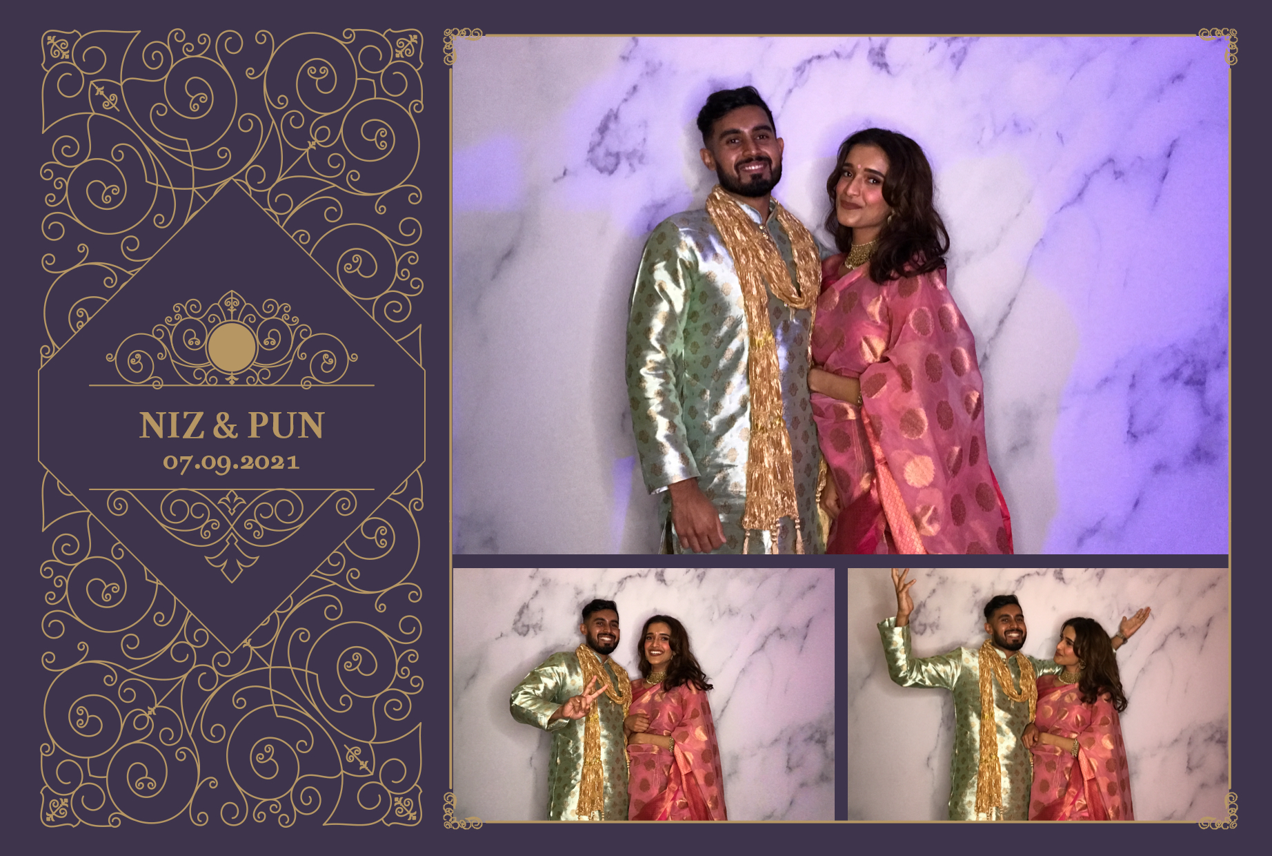 Niz & Pun | View more photos from the event at images.mobile-photo-booth.com/u/MobilePhotoBoothUK/Niz-Pun