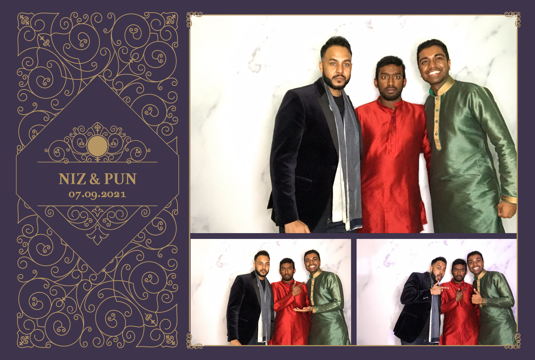 Niz & Pun | View more photos from the event at images.mobile-photo-booth.com/u/MobilePhotoBoothUK/Niz-Pun