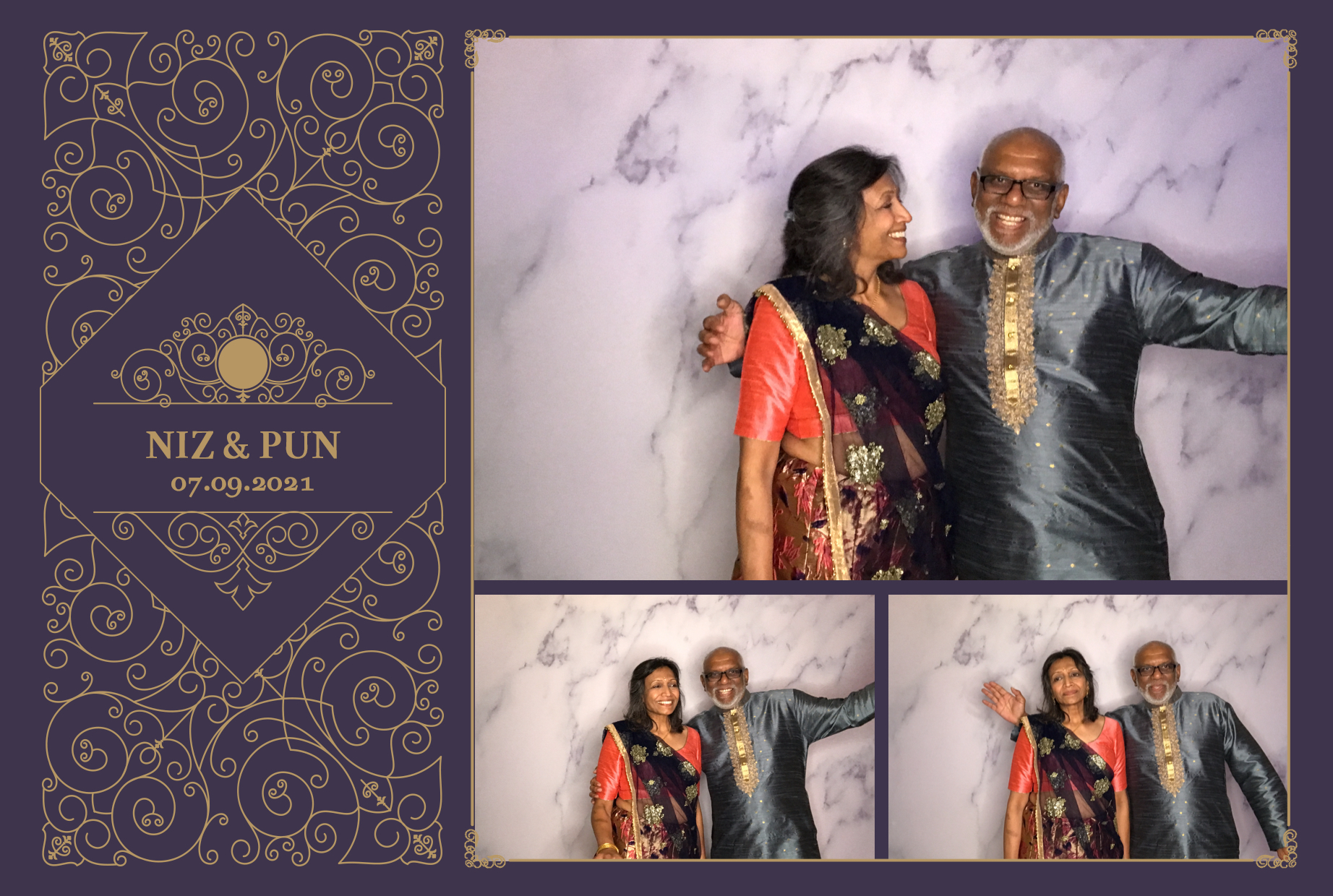 Niz & Pun | View more photos from the event at images.mobile-photo-booth.com/u/MobilePhotoBoothUK/Niz-Pun