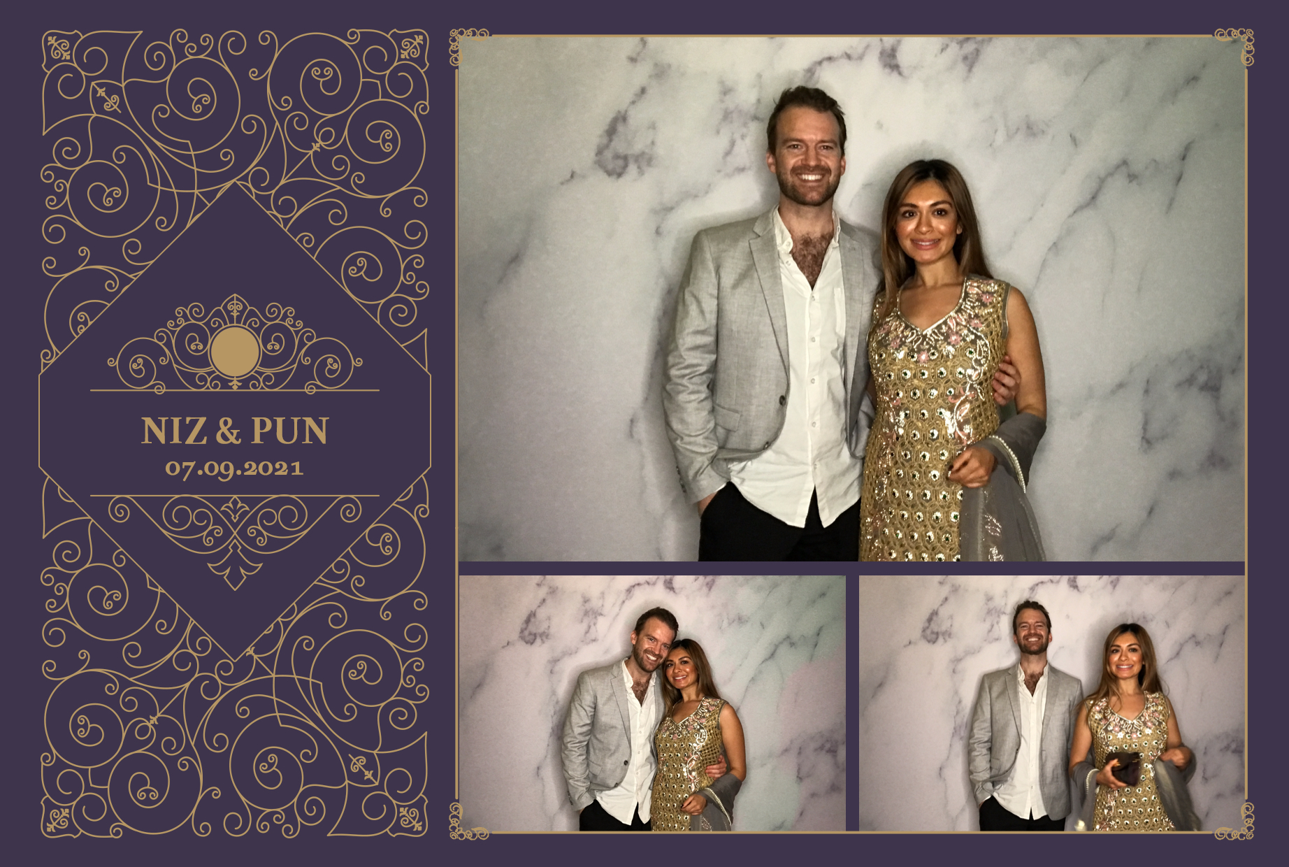 Niz & Pun | View more photos from the event at images.mobile-photo-booth.com/u/MobilePhotoBoothUK/Niz-Pun